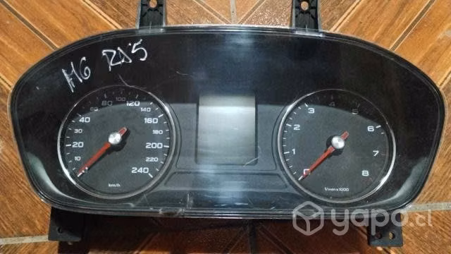 Panel de instrumentos MG RX5