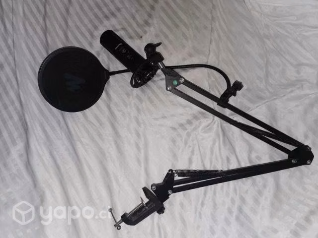 Micrófono USB Con Soporte