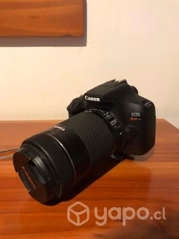 Canon eos T7 + lente 18-55mm IS + 55-250mm IS