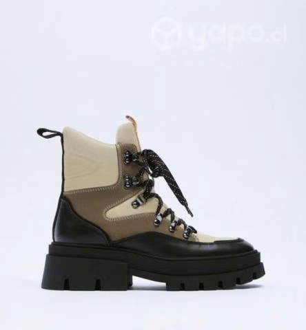 Combat boots / botines / botas / bototos zara