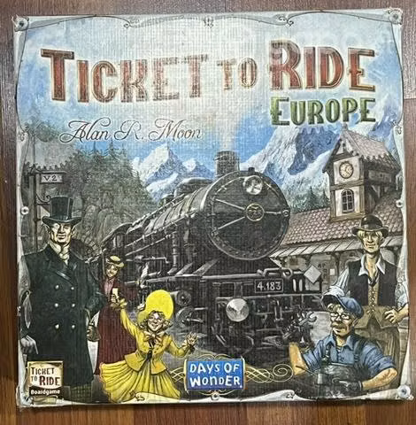 Juego tiket to ride Europa