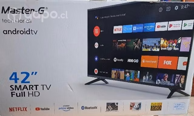 Smart tv Android de 42 máster g
