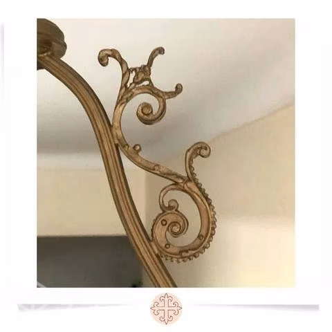 *Lámpara de Bronce - Imagen 6