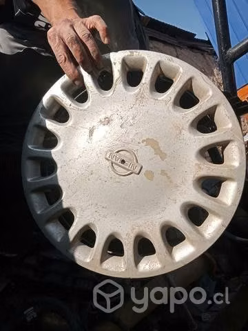 Nissan sentra 2 tapa de rueda original envio regs