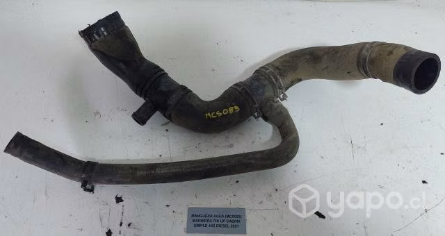 Manguera Agua (MCS083) Mahindra Pik Up Cabina Simp