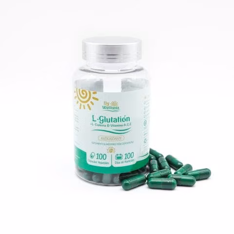 L-glutatión + L-cisteina bywellness