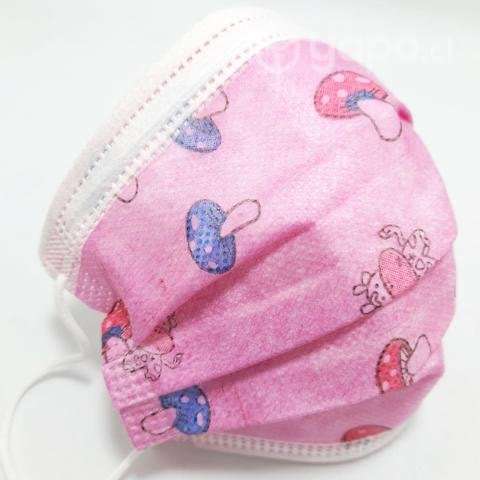 Mascarillas 3 pliegues para niñas(40 cajas de 50 ) - Imagen 3
