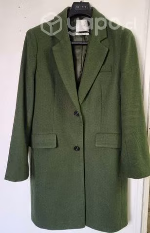 Abrigo verde  mujer ALANIZ TALLA L - Imagen 2