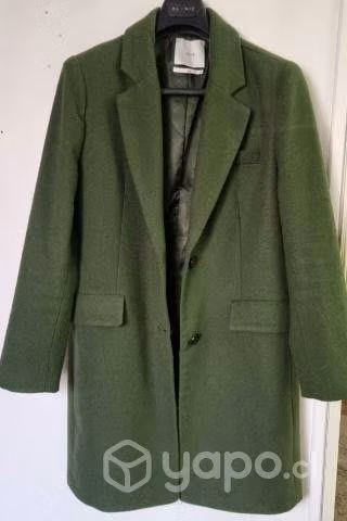 Abrigo verde  mujer ALANIZ TALLA L
