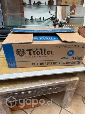 Calefon Trotter con garantía 14L