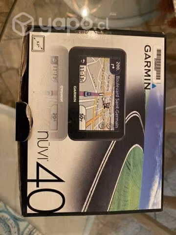GPS carmín nuevo 40