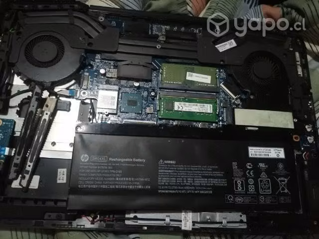 Hp Omen 15 CE0XX I7 7GEN (DESARME) PLACA MALA - Imagen 3