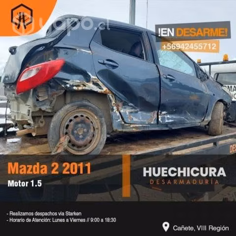 Condensador mazda 2 2011