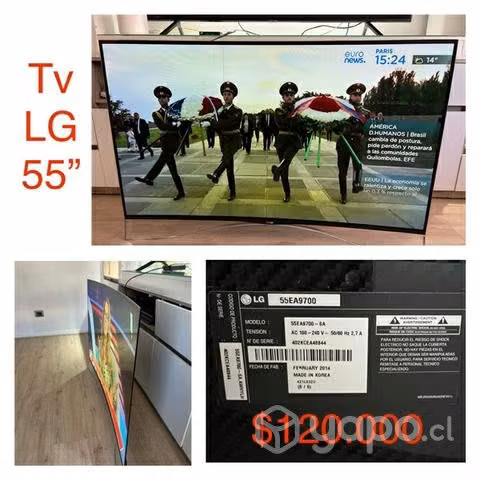 Smart TV LG CURVA 55"