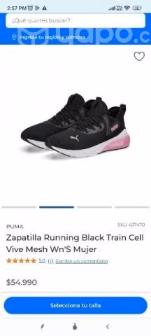 Zapatillas deportivas mujer