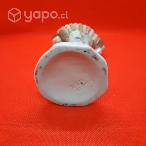 Acordeonista porcelana