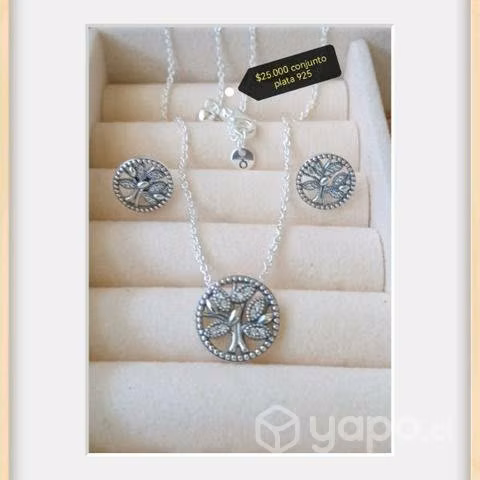 Bellas joyas de plata 925