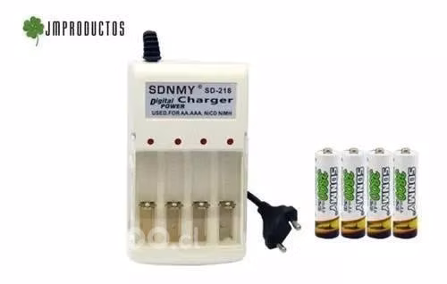 Saca Pelusa + Cargador De Pilas Con 4 Pilas Aa + E - Imagen 3