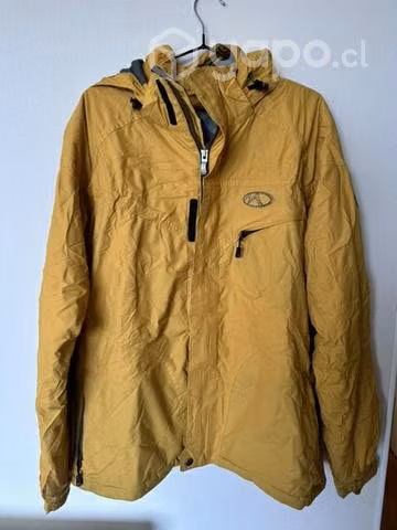 Parka de nieve marker amarilla