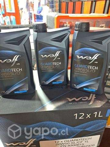 Aceite 20w50 1lt mineral marca Wolf - Imagen 2