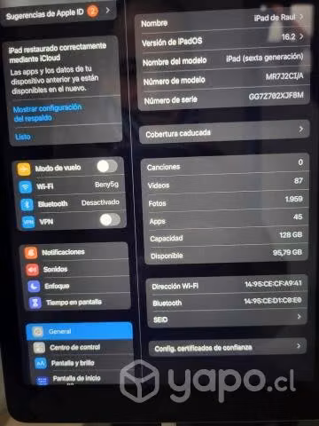 Tablet iPad - Imagen 2