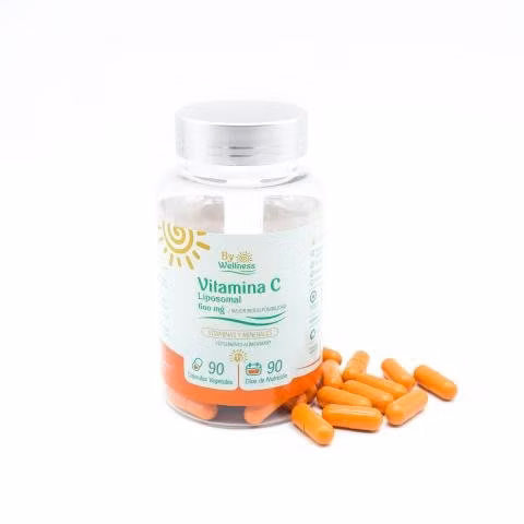 Liposomal Vitamina C 600 Mg -bywellness- 90 Caps - - Imagen 2