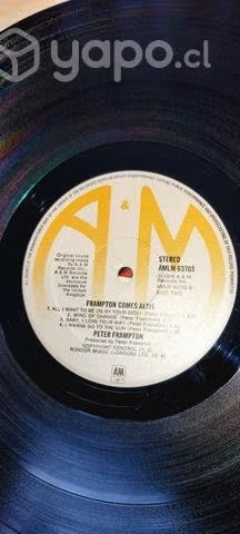 Peter Frampton Comes Alive Disco Doble de época