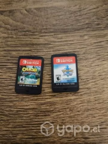 Pokémon Espada y Crash N' sane Trilogy