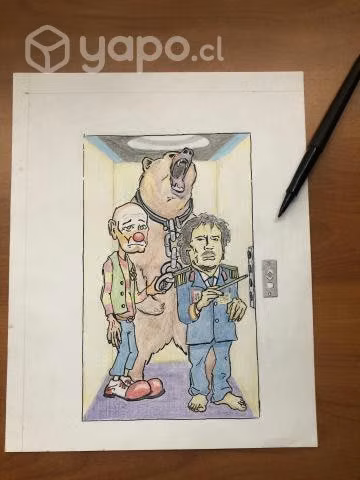 Retratos e ilustraciones