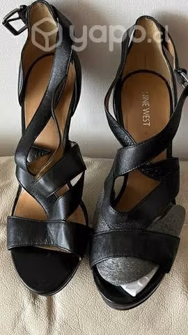 Sandalias nine west cuero 40