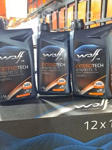 Aceite 80w90 1lt mineral marca Wolf