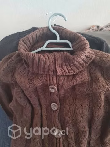 Chaqueta de lana cafe moro nuevo - Imagen 2