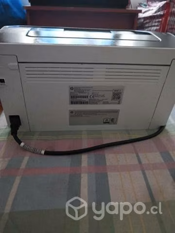 Impresora HP láser 107w monocromática