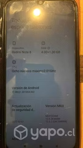 Celular Xiaomi note8 y motorola g8 power lite - Imagen 3