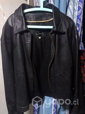 Chaqueta de cuero marca Brad Whitney talla 52 - Imagen 6