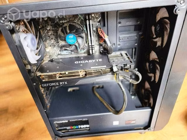 Pc Gamer I5+3060ti+16Gb Ram+640Gb Sdd+1tb+mon23