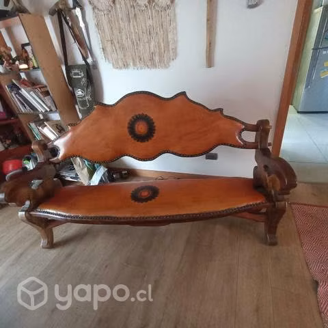 Hermosa Banca de Madera