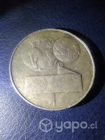 Medalla de mundial copa jules rimet chile 1962
