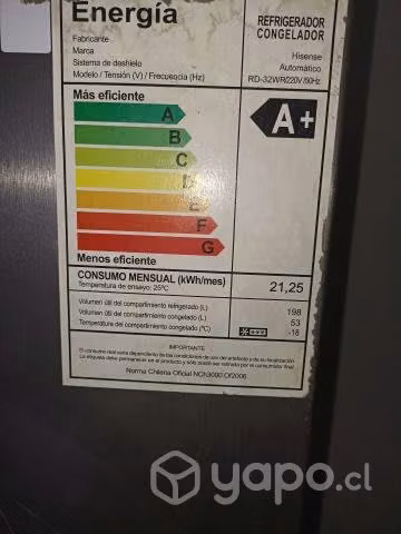 Refrigerador poco uso