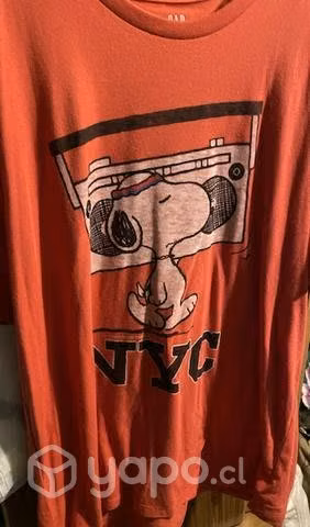 Polera snoopy gap