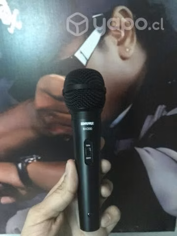 MICROFONO SHURE SV200 Cardioid/ Dynamic Black