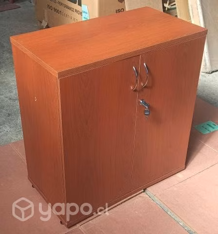 Gabinete base 2 puertas Cedro