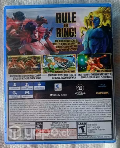 Street Fighter V (Nuevo y Sellado)