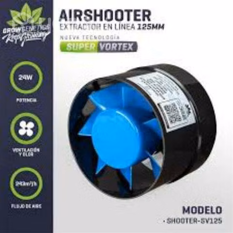Nuevo Extractor 125mm 5" Grow Genetics