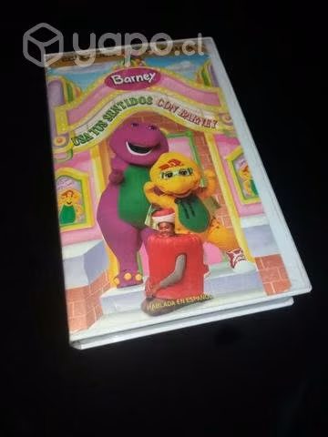 Película Barney Usa tus sentidos vhs