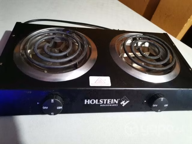 Hornilla de dos quemadores