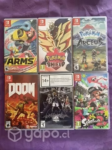Juegos Nintendo switch