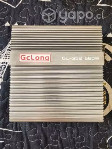 Amplificador GeLong 680w 3 canales