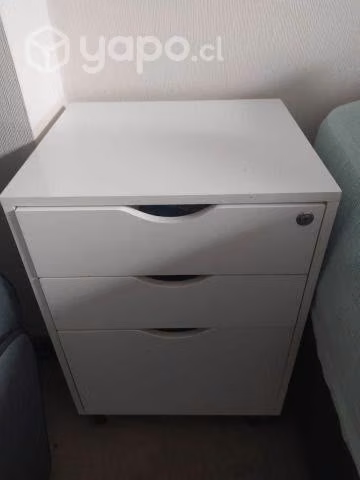 CAJONERA BLANCA con ruedas