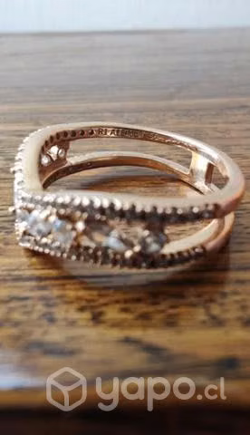 Anillo Pandora oro rosa 14k - Imagen 3